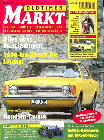Oldtimer Markt 06/1995 Oldtimer Markt 06/1995
